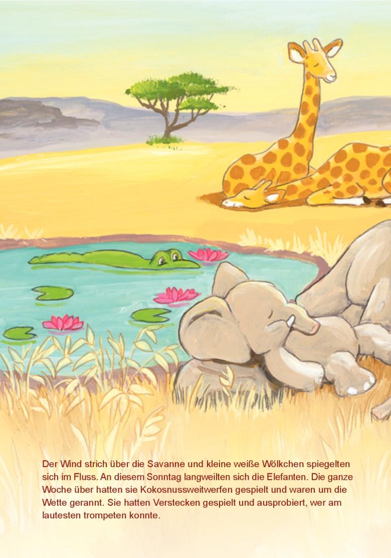 Der schlaue kleine Elefant (Deutsch-Türkisch)