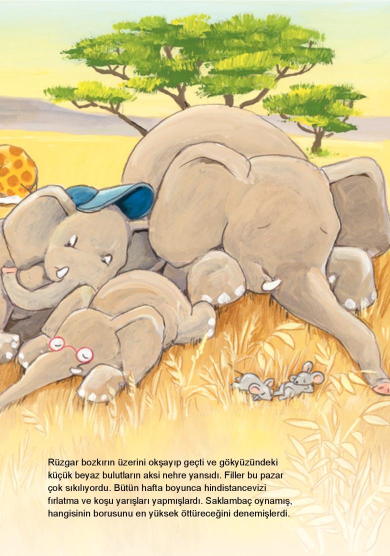 Der schlaue kleine Elefant (Deutsch-Türkisch)