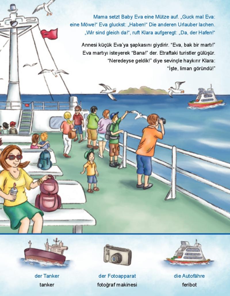 Am Meer Türkisch - Deutsches Kinderbuch