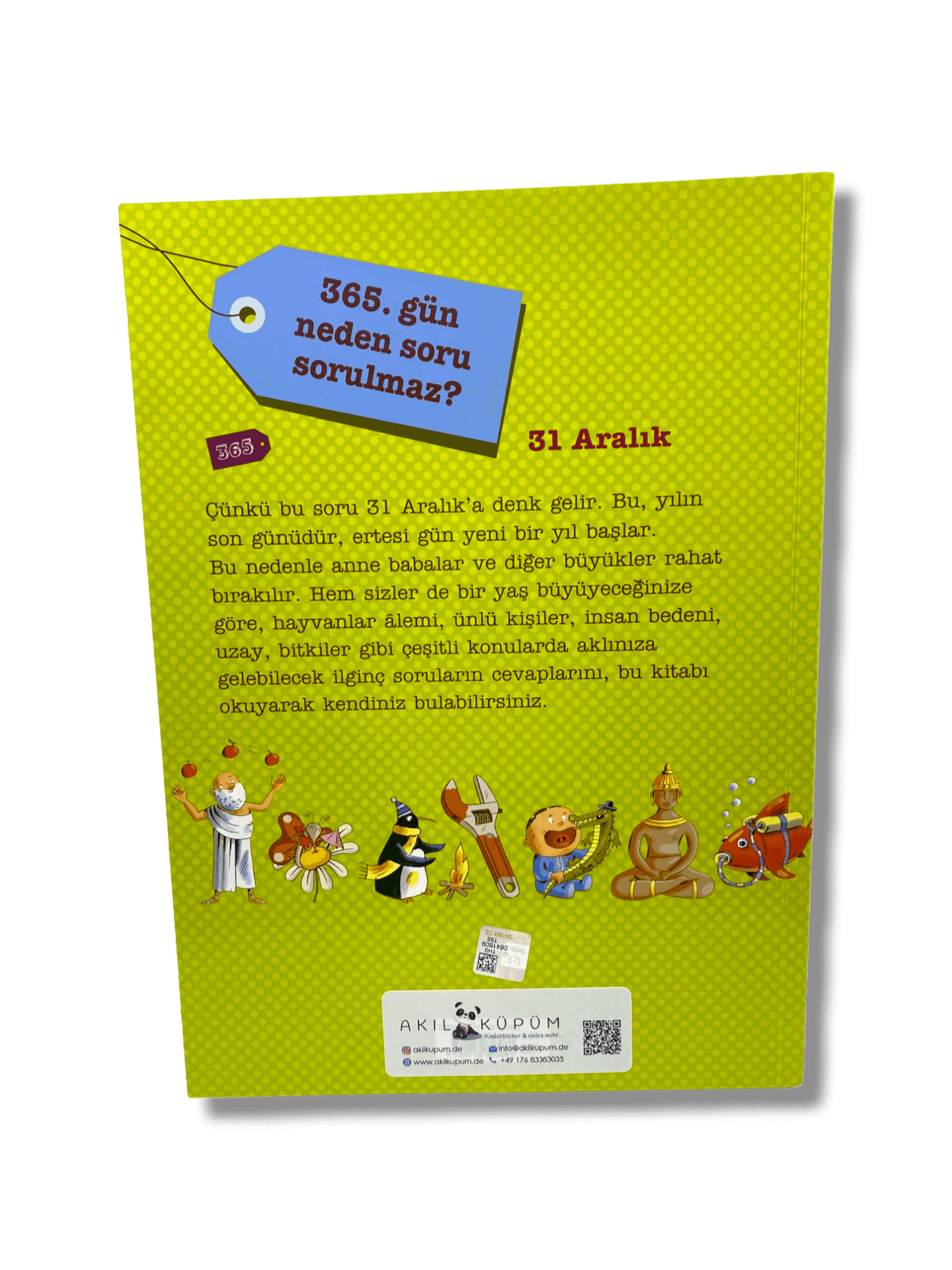 Her Güne Bir Soru - Turkish Children's Book