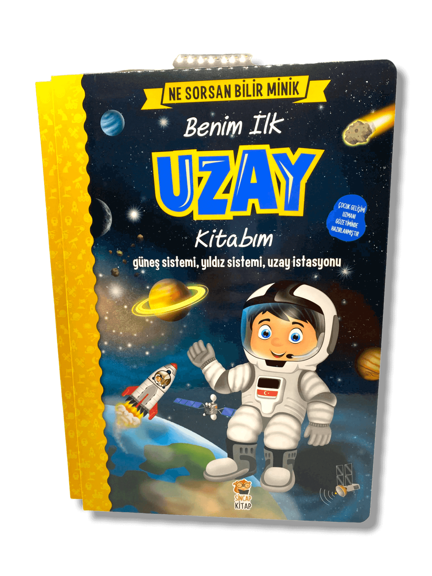 BENIM ILK UZAY KITABIM NE SORSAN BILIR MINIK - (Mein erstes Weltraumbuch)