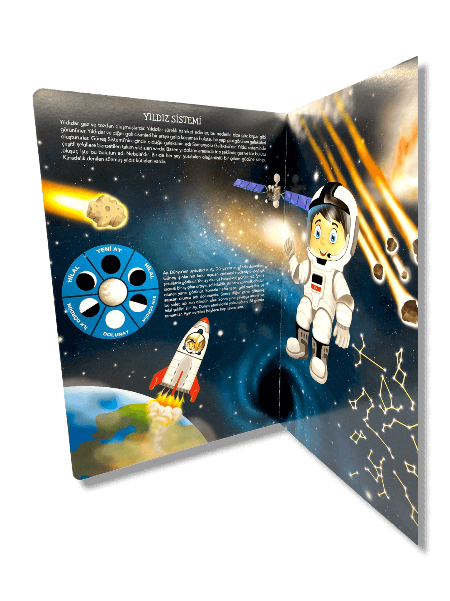 BENIM ILK UZAY KITABIM NE SORSAN BILIR MINIK - (Mein erstes Weltraumbuch)