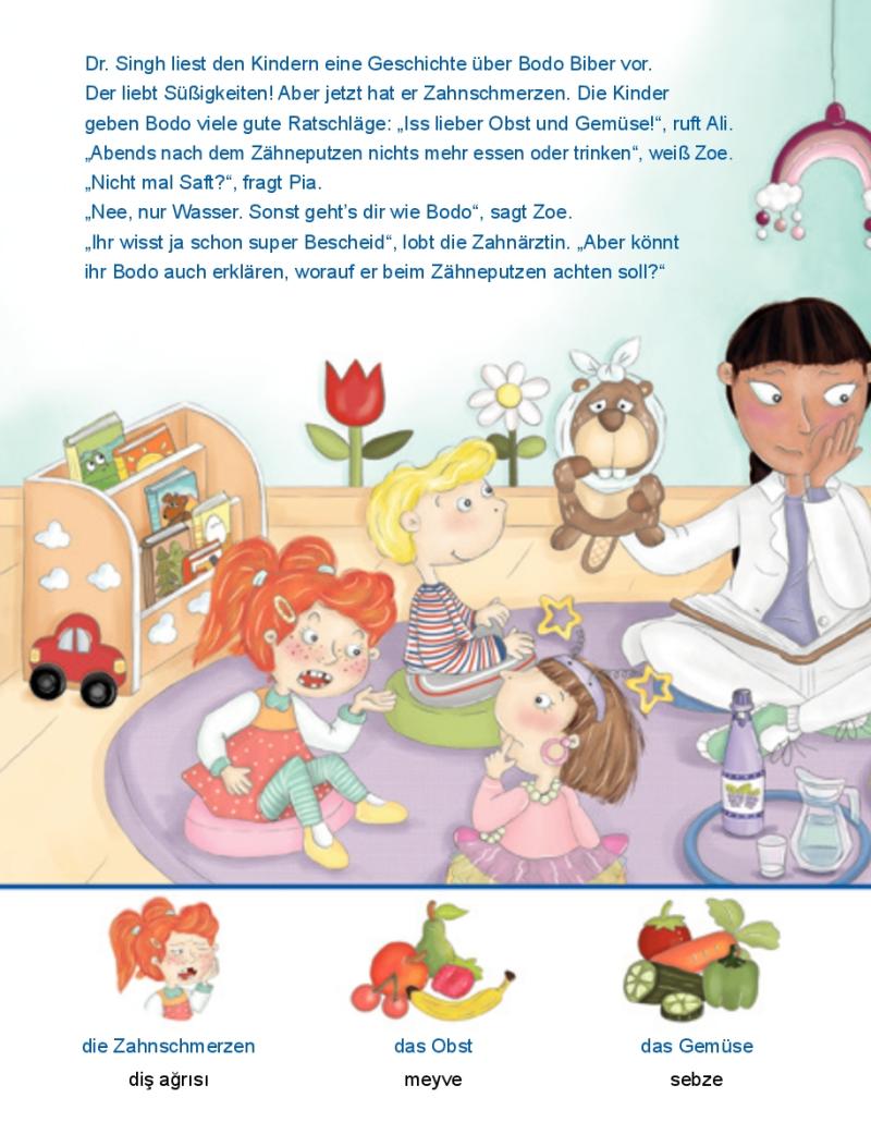 Beim Zahnarzt (Deutsch-Türkisch)