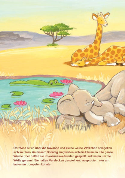 Der schlaue kleine Elefant (Deutsch-Türkisch)