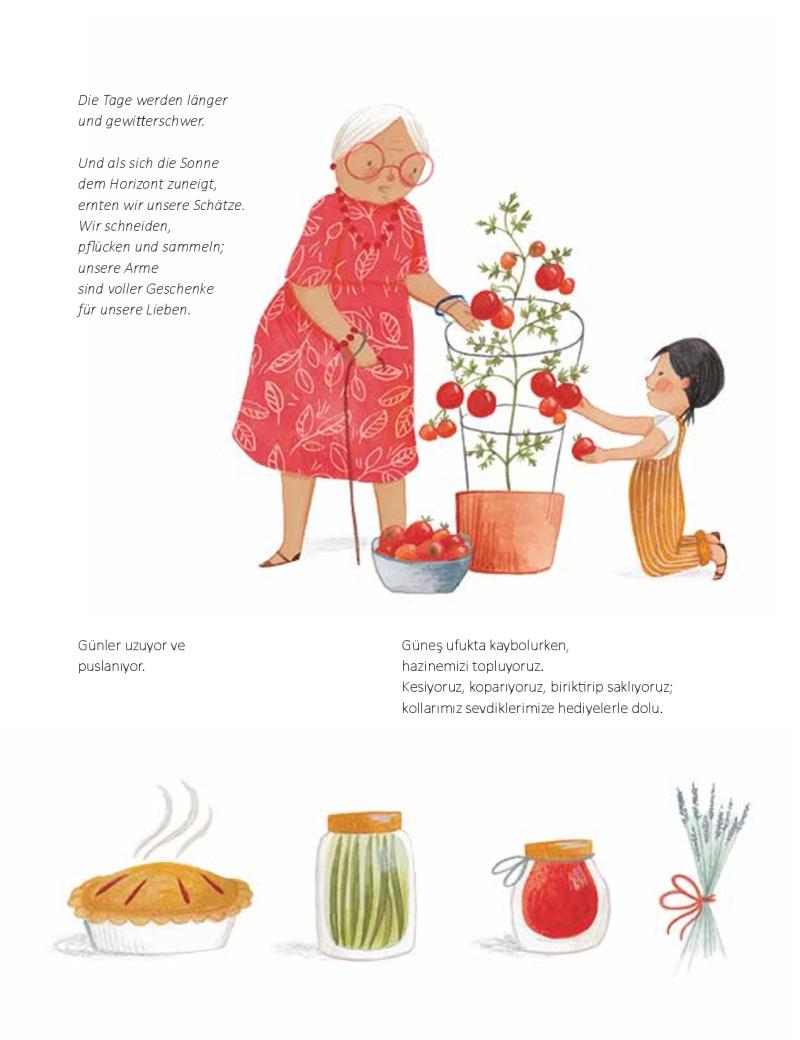 Ein Garten für uns (Deutsch-Türkisch)