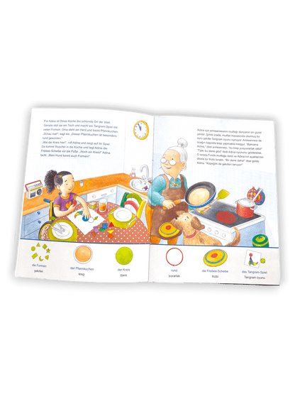 Die Formen (Şekiller) Türkisch - Deutsches Kinderbuch