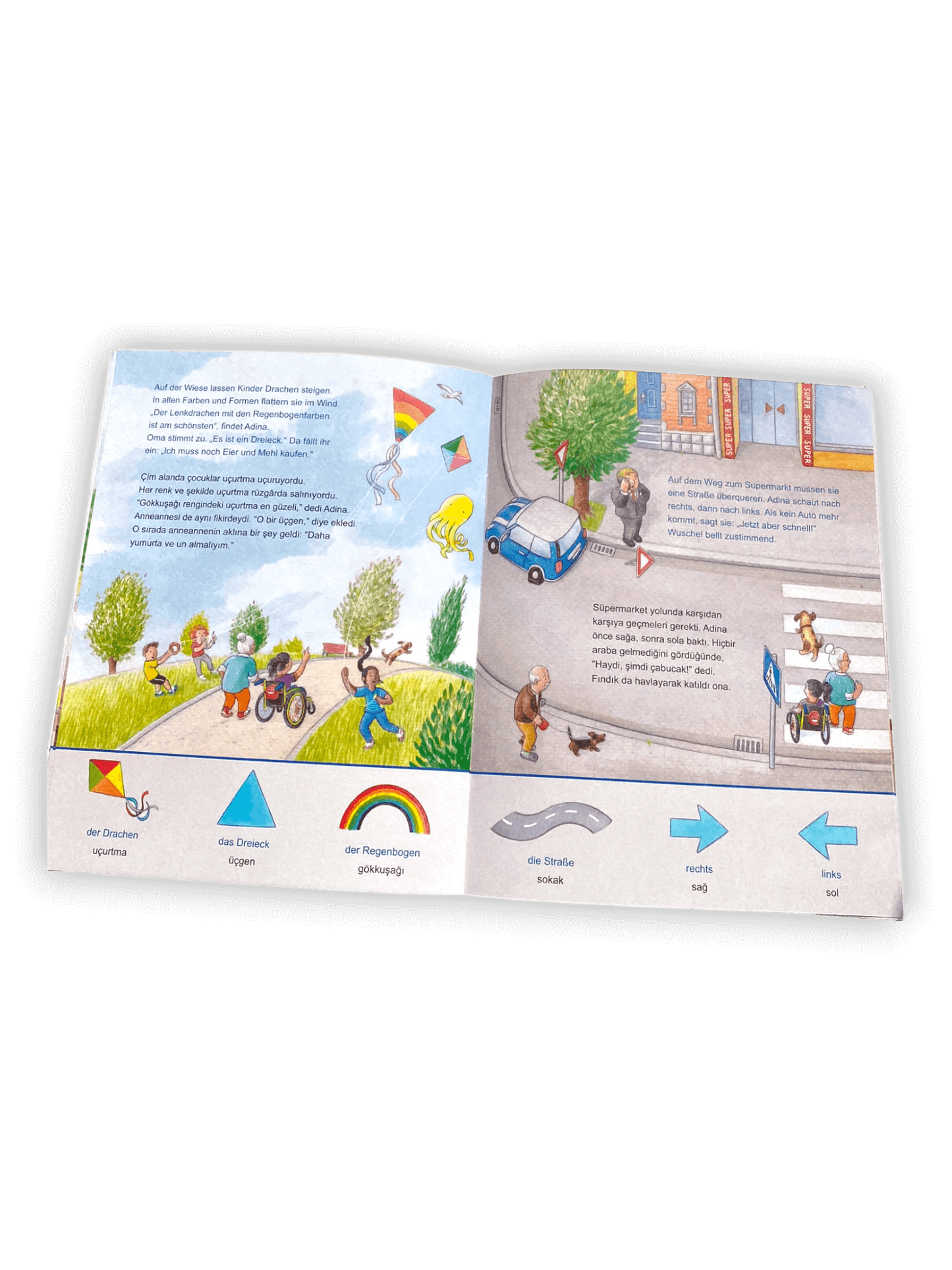 Die Formen (Şekiller) Türkisch - Deutsches Kinderbuch