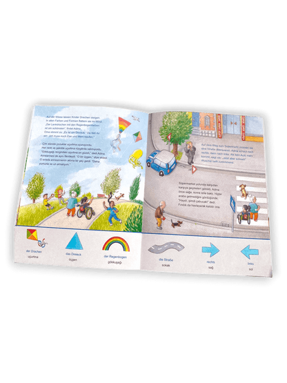 Die Formen (Şekiller) Türkisch - Deutsches Kinderbuch
