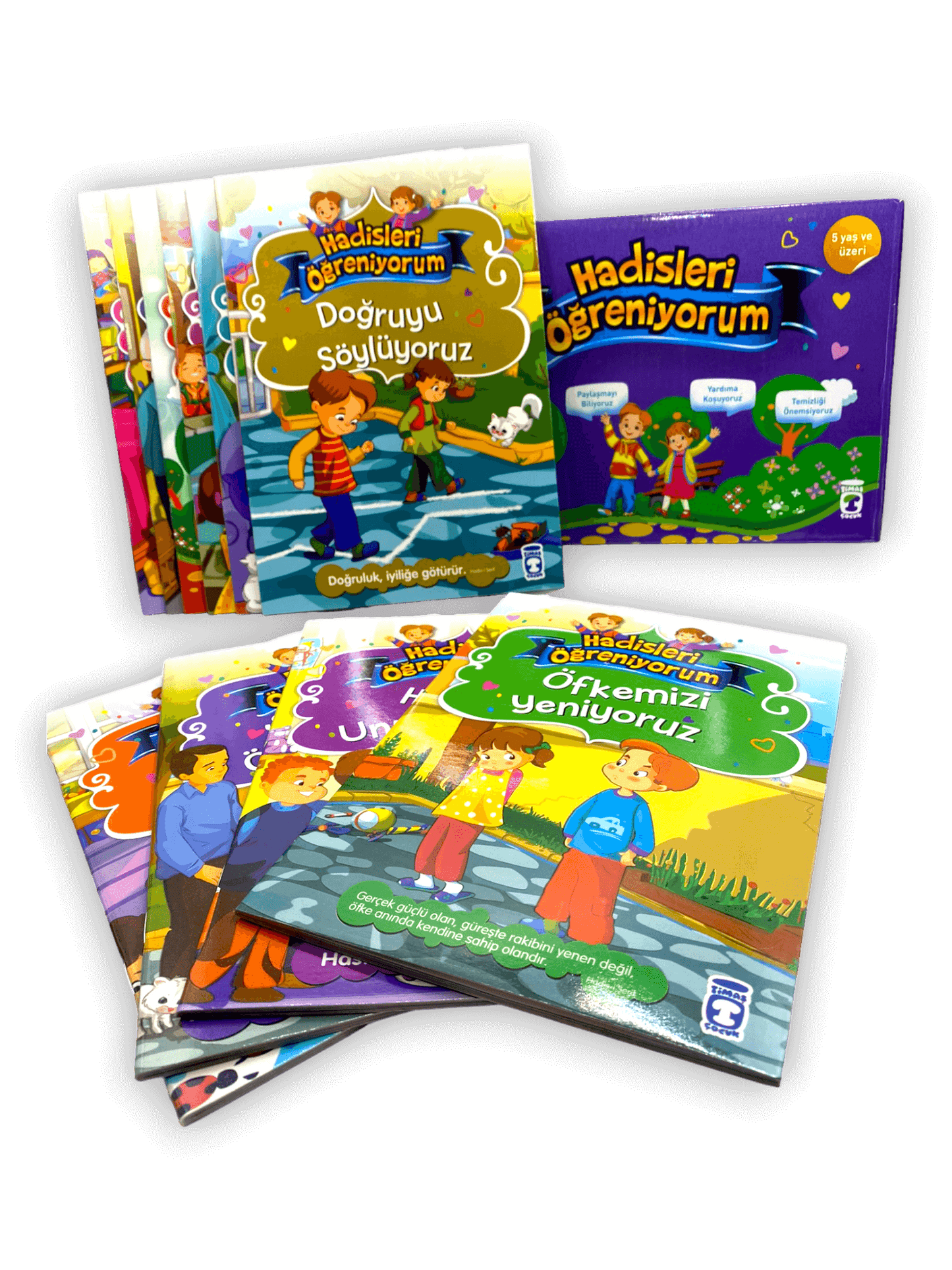 HADİSLERİ ÖĞRENİYORUM SET - (10 KİTAP)
