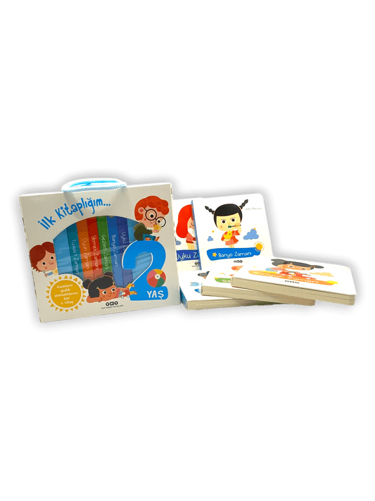 İlk Kitaplığım 2 Yaş Kutulu Set - 6 kitap
