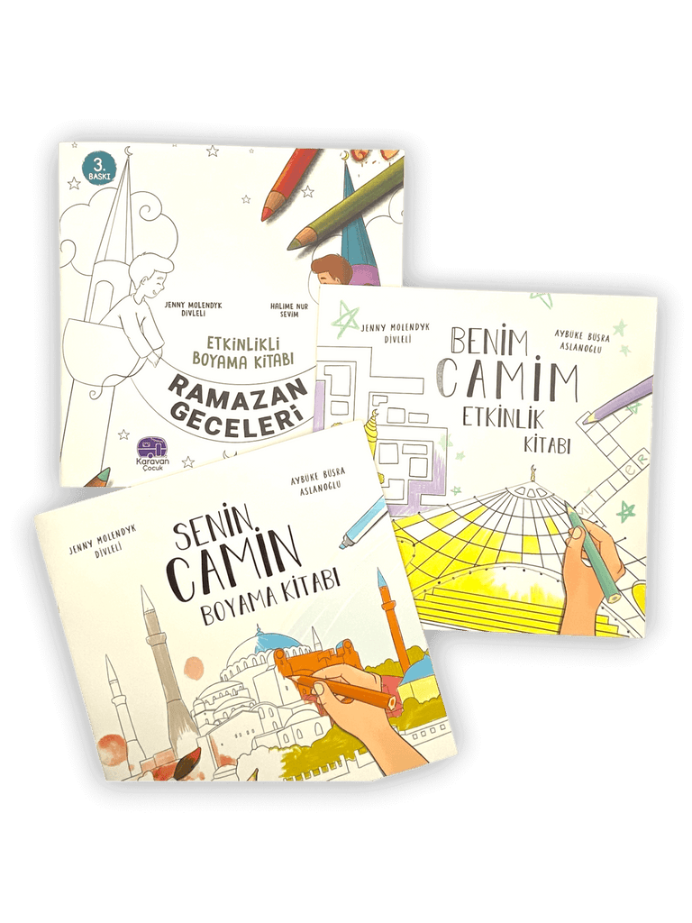 Eğlenceli Etkinlik Kitapları 3lü Set