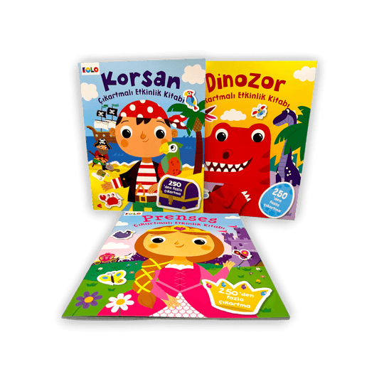 Cikartmali Etkinlik Set 3 Kitap