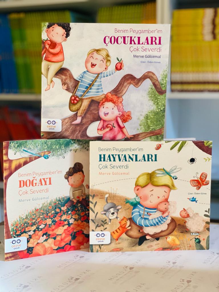 3lü Set Benim Peygamberim Çocukları, Doğayı ve Hayvanları Çok Severdi