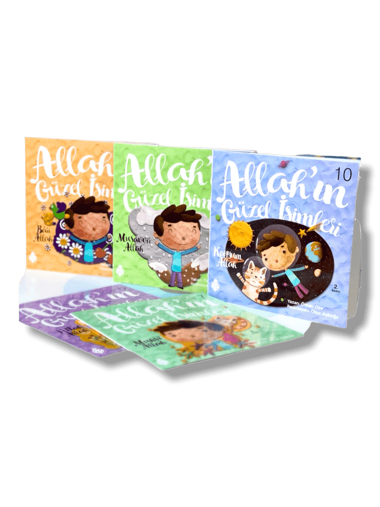 ALLAH'IN GÜZEL İSİMLERİ  2. seri SET (5 Kitap)