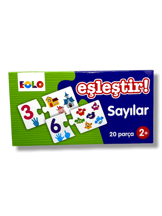 Eşleştir! - Sayılar - (Spiel zum zuordnen)