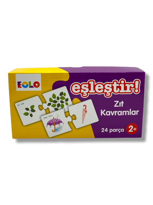 Eşleştir! - Zıt Kavramlar - (Spiel zum zuordnen)