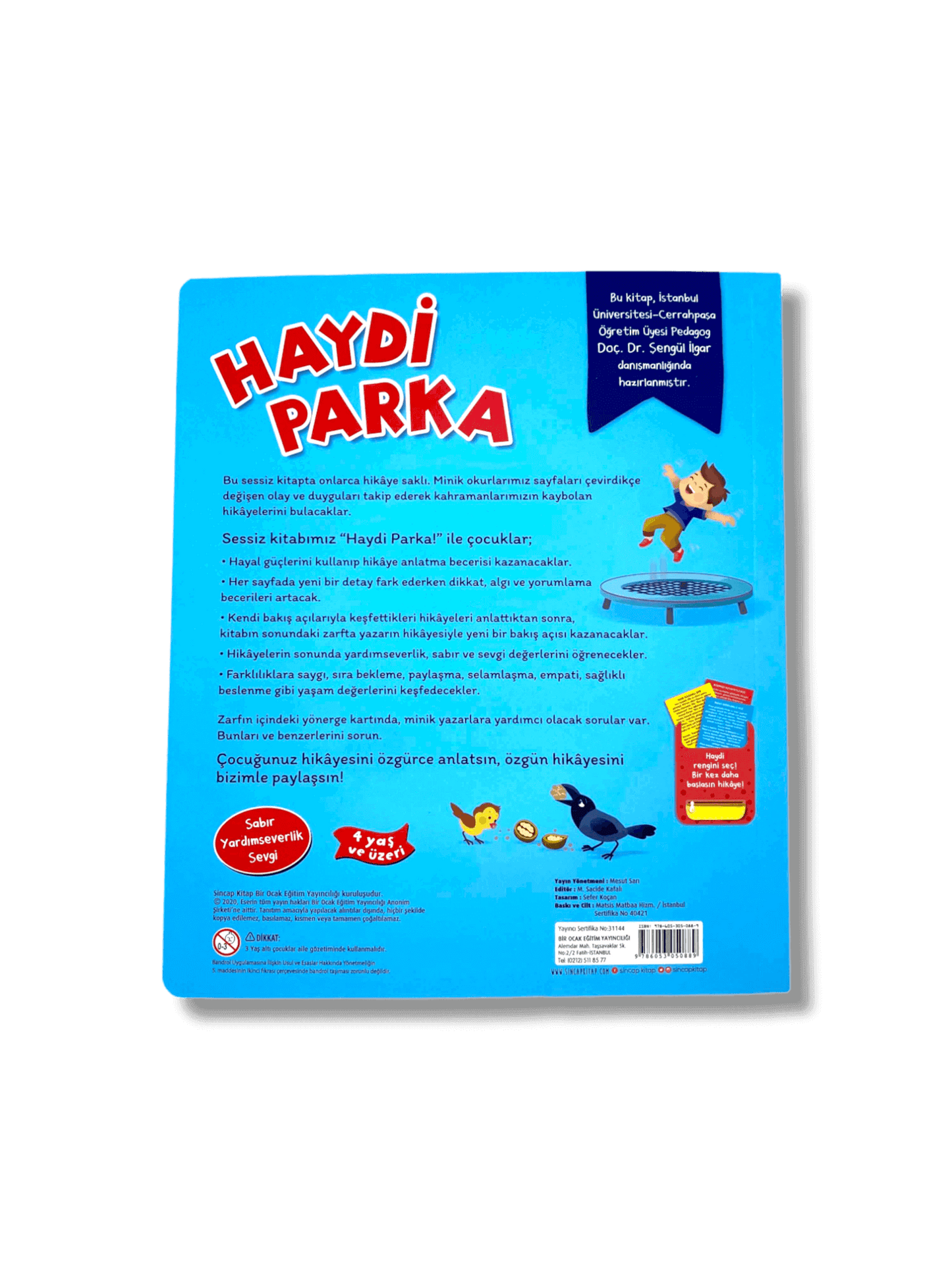Haydi Parka – Yardım Et Hikayem Kayboldu (Sessiz Kitap)