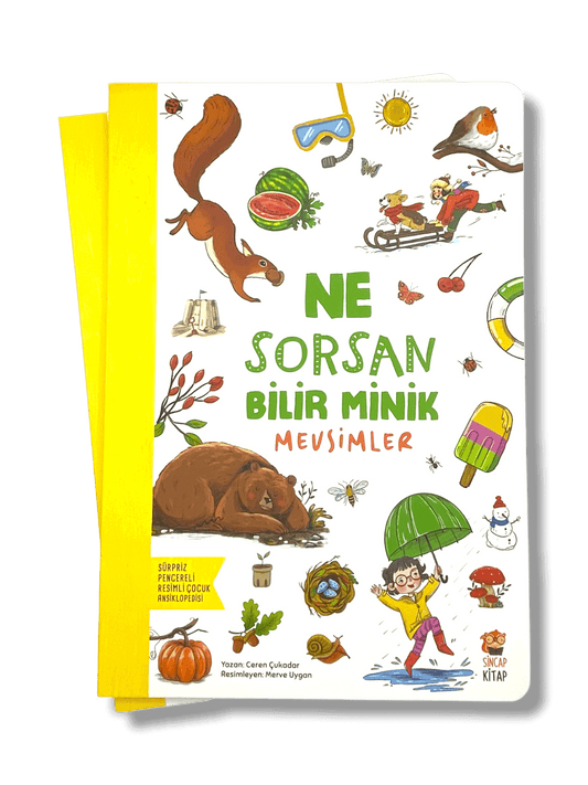 BENIM ILK BITKILER KITABIM 🍋 NE SORSAN BILIR MINIK - (My first book about plants)