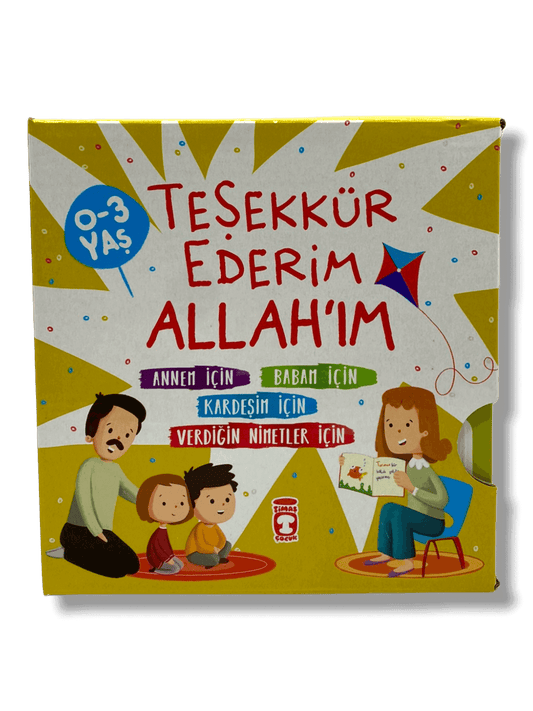 TEŞEKKÜR EDERİM ALLAH'IM SET (4 KITAP)